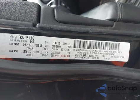 2015 Jeep Grand Cherokee Altitude z USA, uszkodzony, nr VIN 1C4RJEAG1FC160036